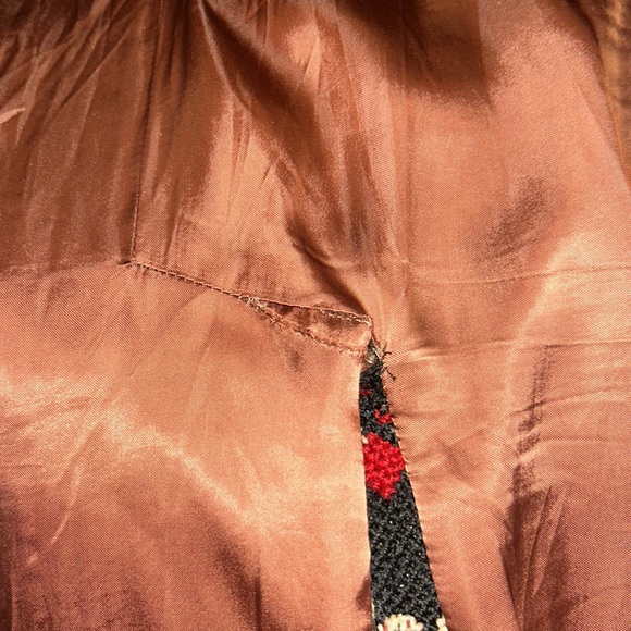 Gucci Black and Red Patterned Pea Coat - Picture 6 of 15